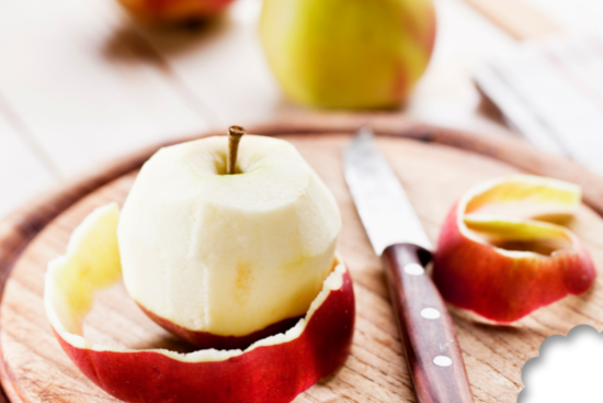 Dilemma: eet je het best de schil van het fruit wel of niet op?