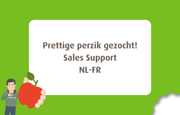 Sales Support - NL/FR